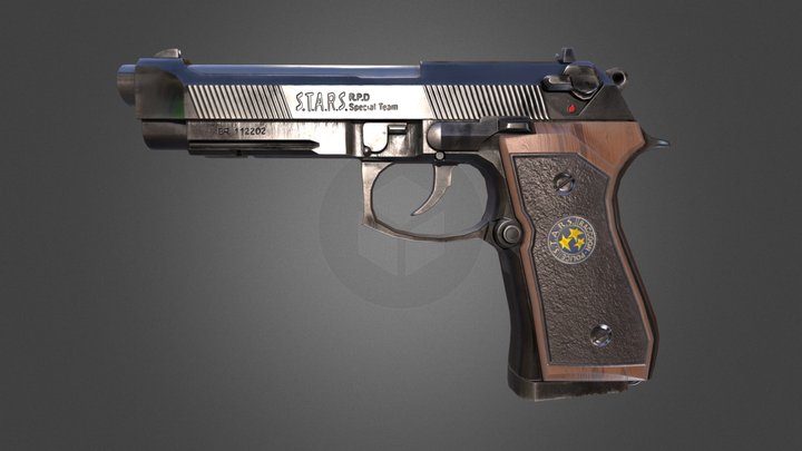 M9A1 Samourai Edge 3D Model