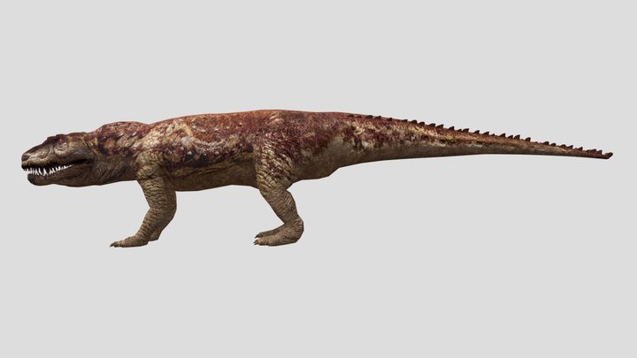 Walking with Dinosaurs Postosuchus – Modello 3D gratuito STL