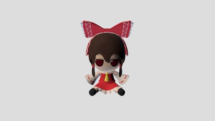 Fumo Reimu 3D Model