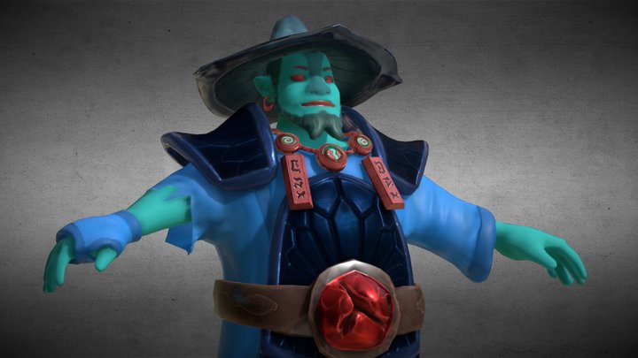 Storm Spirit (DOTA 2) 3D Model