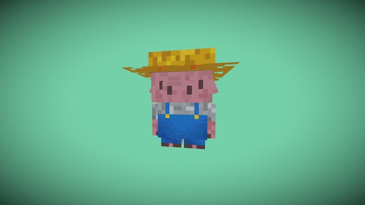 Pig 3D Model