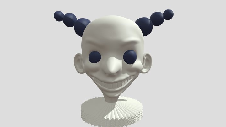 Kloun_Golova_HI 3D Model