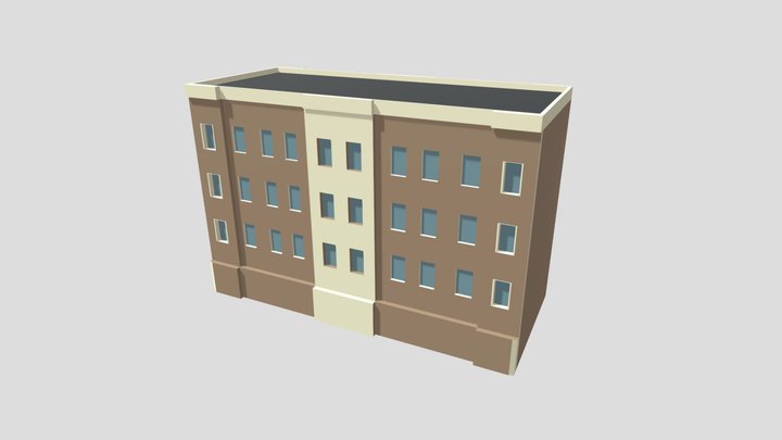 LongBuilding 3D Model