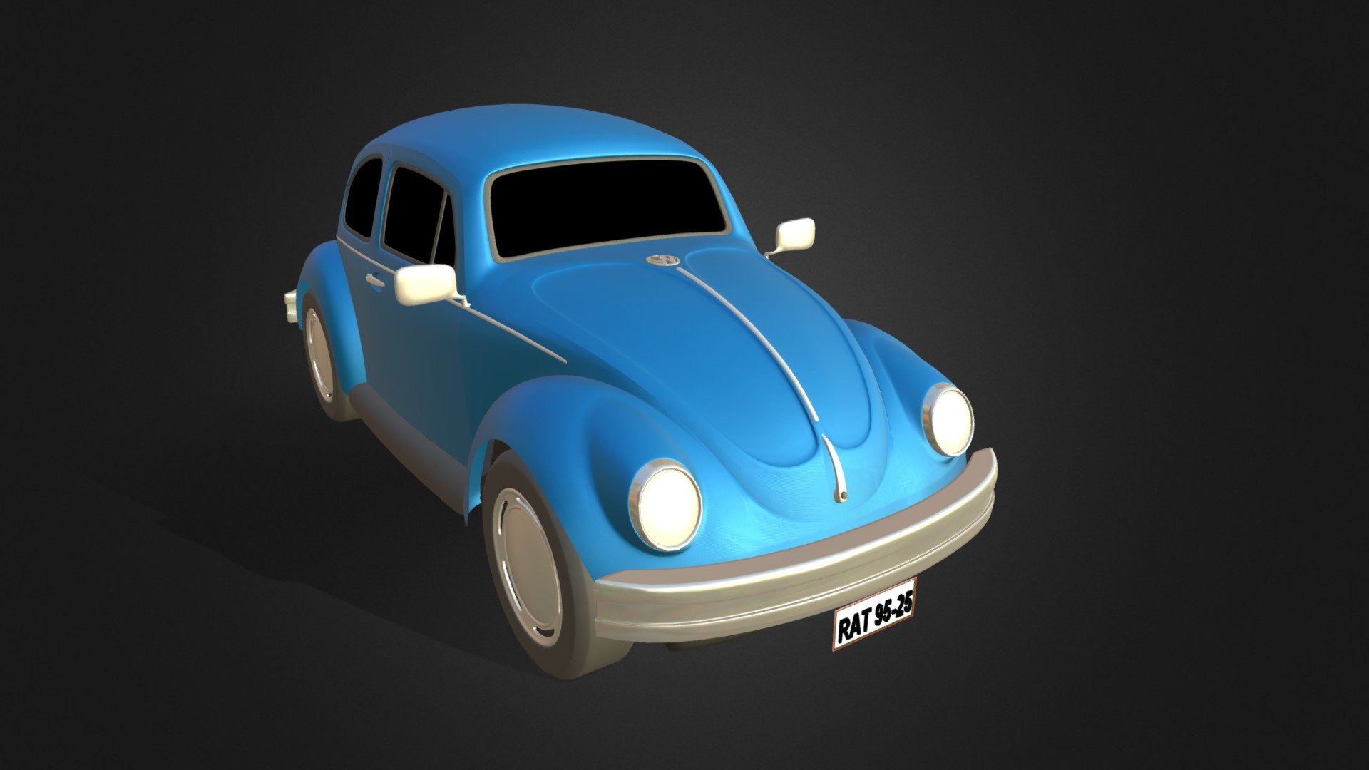 Beetle/Vocho VW - Download Free 3D model by EpicRatt (@EpicRatt) [4cb4b30]