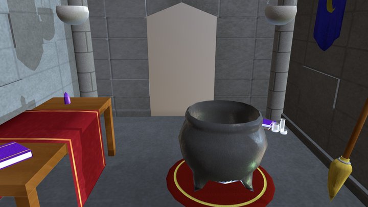 Witches room 3D Model