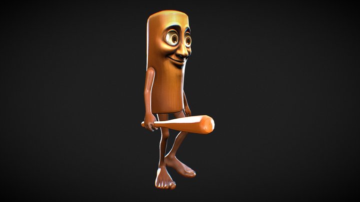 Tung Sahur Game 3D model (Roblox) 3D Model