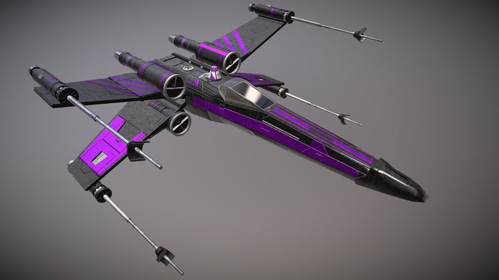 X-Wing 3D Model