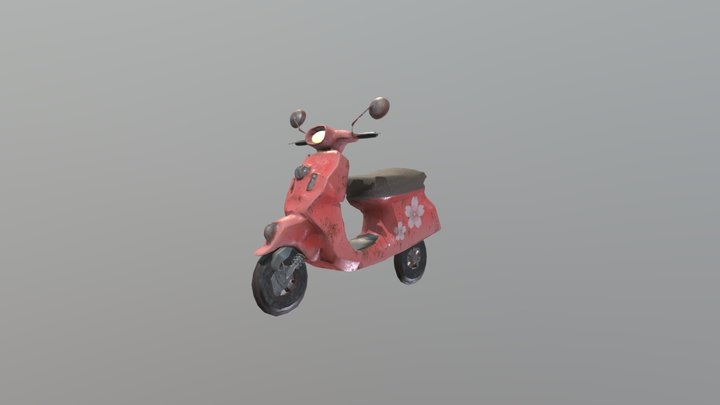 Vespa 3D Model