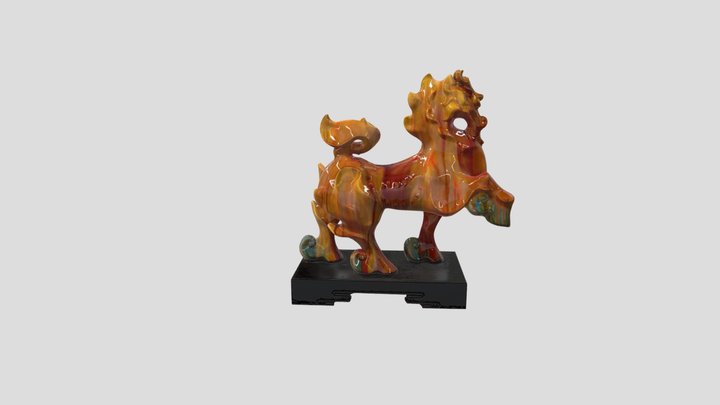 《龙马负图》 3D Model