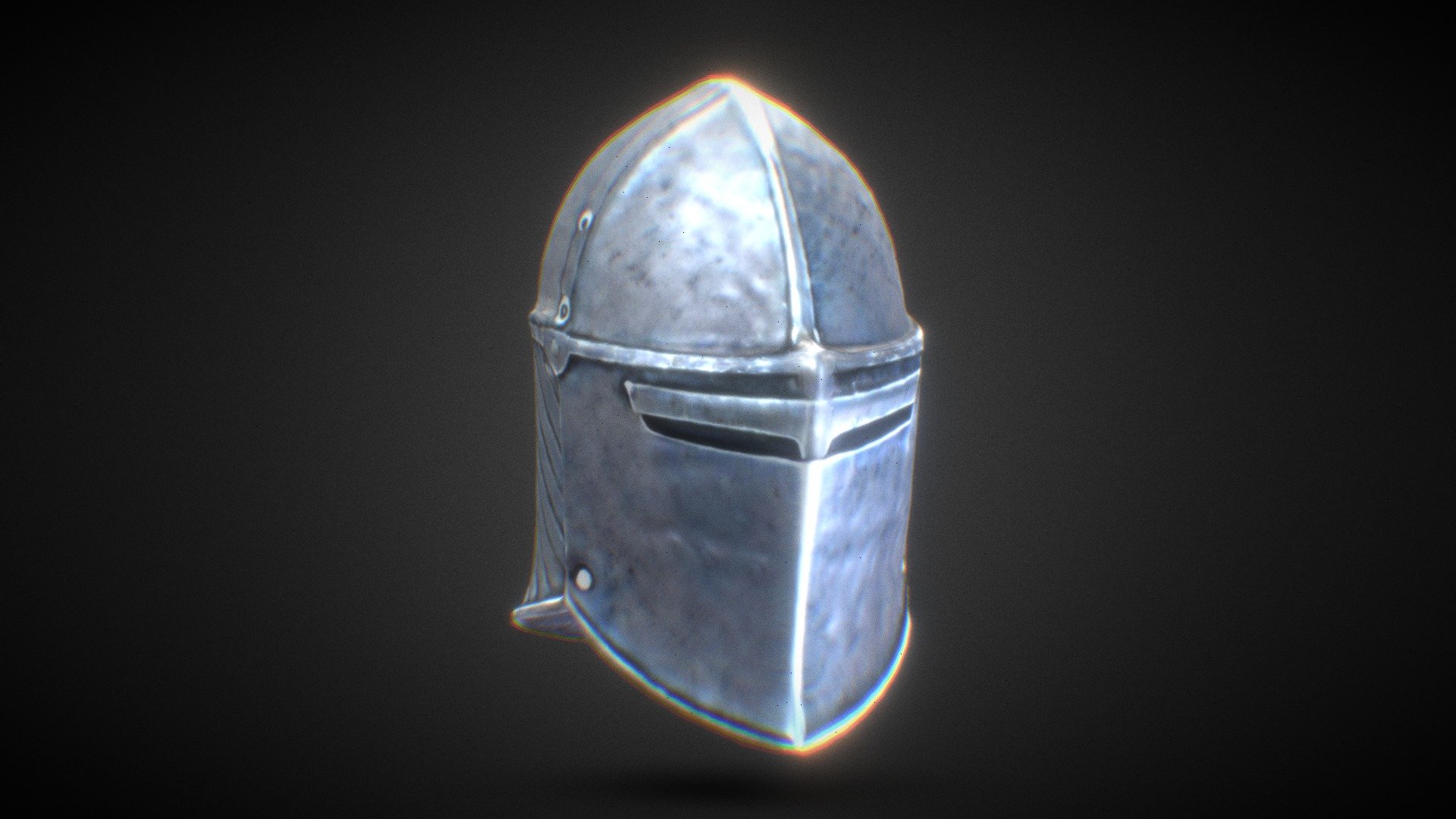 Knight Helmet - 3D model by RENDERIA (@renderia1) [4cb6b20] - Sketchfab