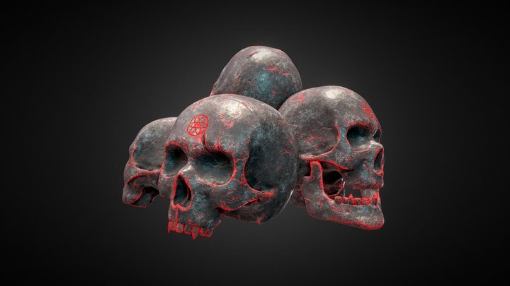 Skull 3D Model