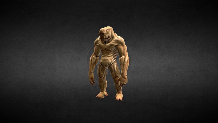 Monster – Gratis 3D-model STL