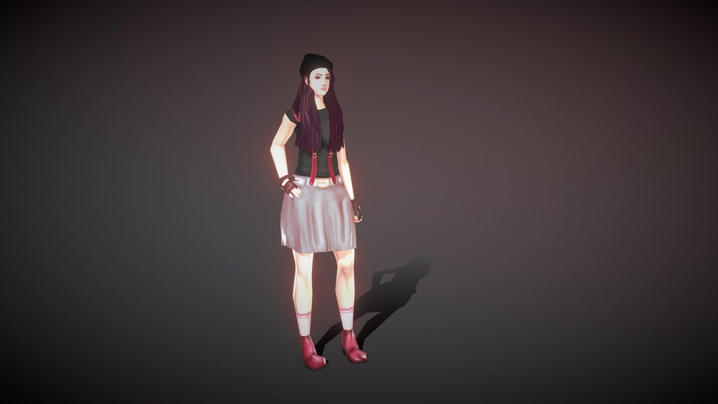 Low Poly Girl