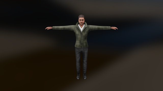 Male Avatar 07 3D Model