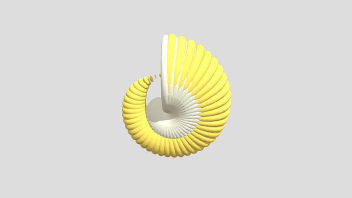 Parametric Shell Justin 3D Model