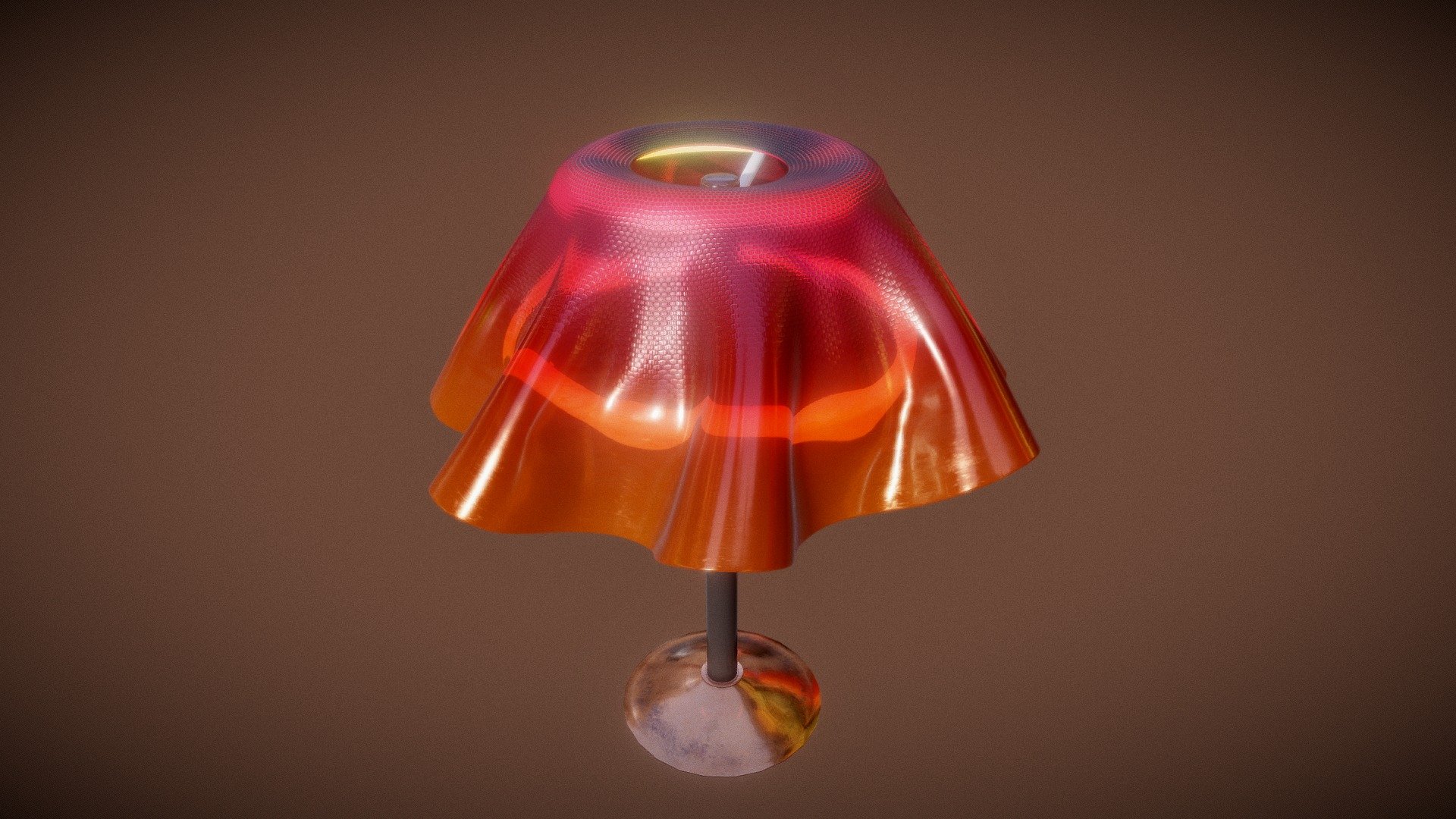 3D PBR Decorative Dream Lampshade (Transmissive)