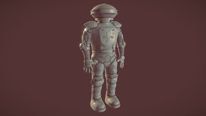 Alpha 5 3D Model