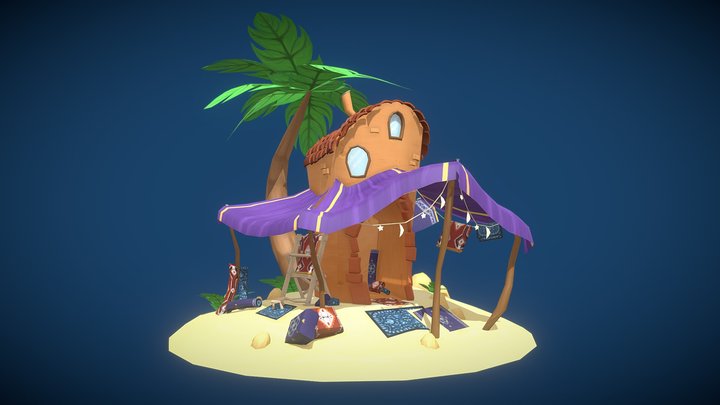 Weaver's Secret - DAE Bazaar 3D Model