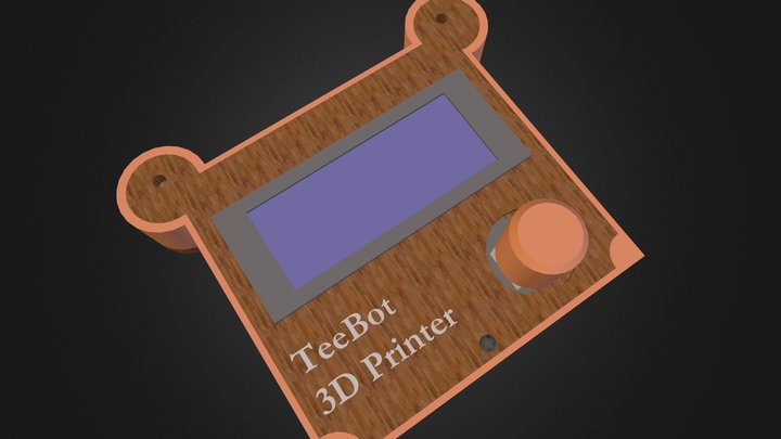 3D printer LCD controller 3D Model