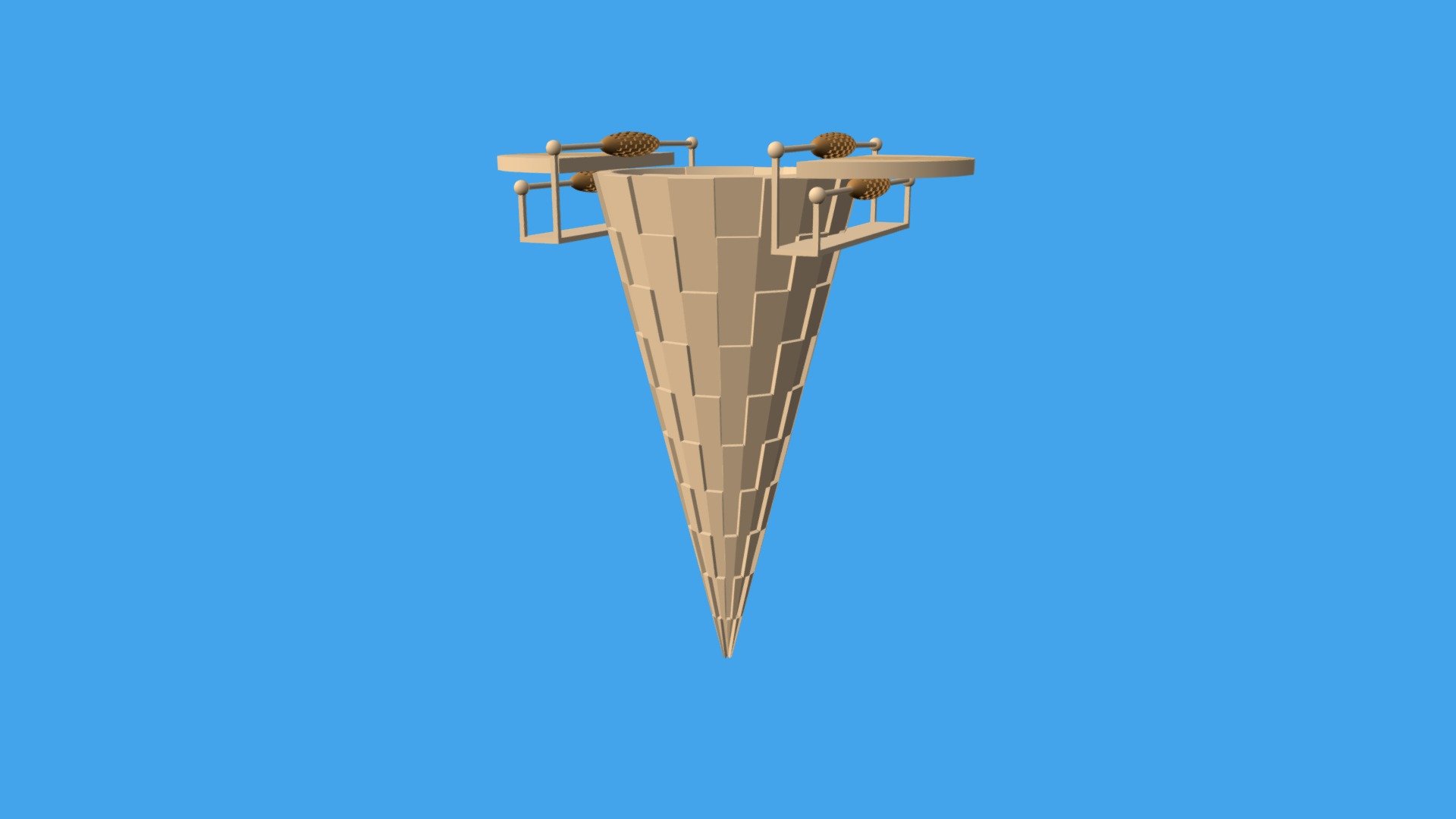 ice-cream box — Sketchfab embed 3D viewer