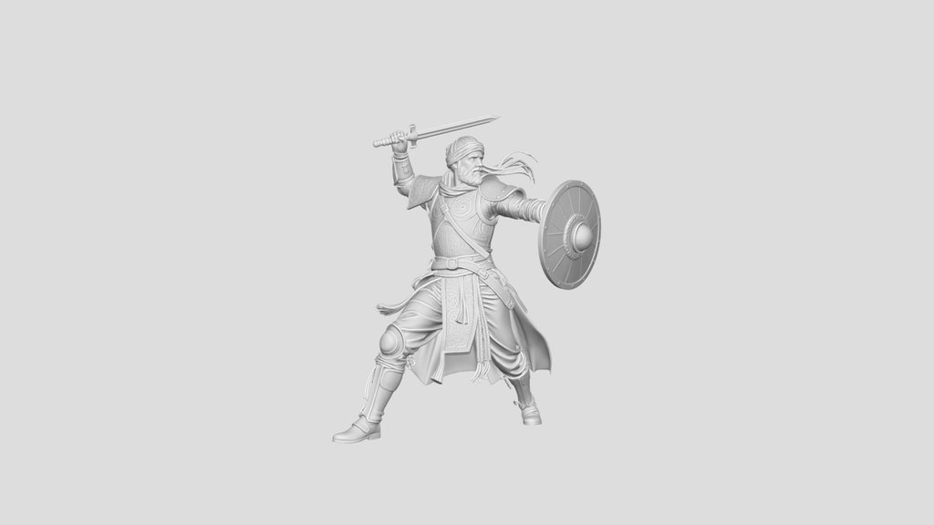Desert Knight in Battle