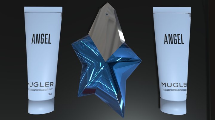 Coffret-Parfum angel 3D Model