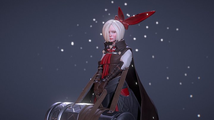 Acolyte of the Sacred Scroll 3D Model