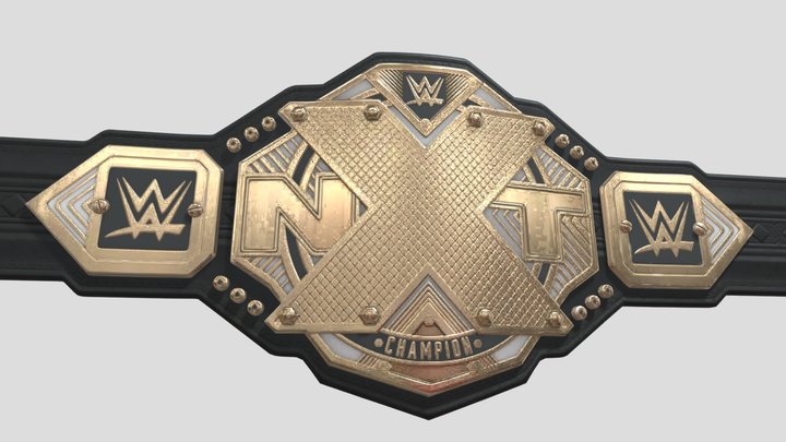 WWE - NXT CHAMPION BELT – Modello 3D gratuito STL