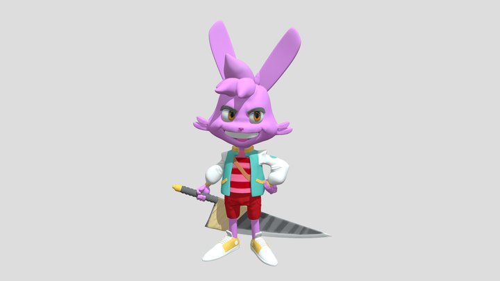 Rabbit 3D Model