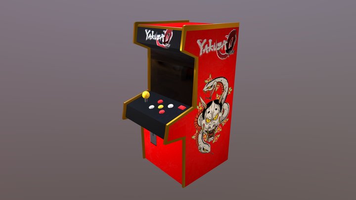 Yakuza Arcade 3D Model
