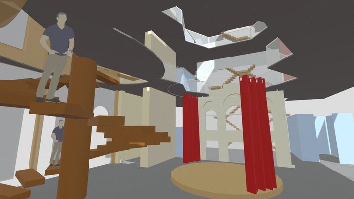 SOPA Building 3D Model
