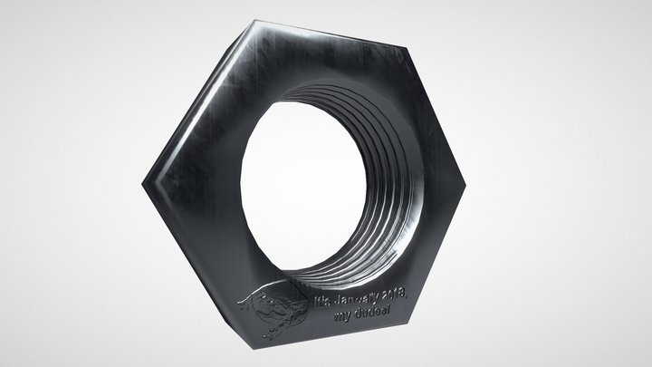Nut 3D Model