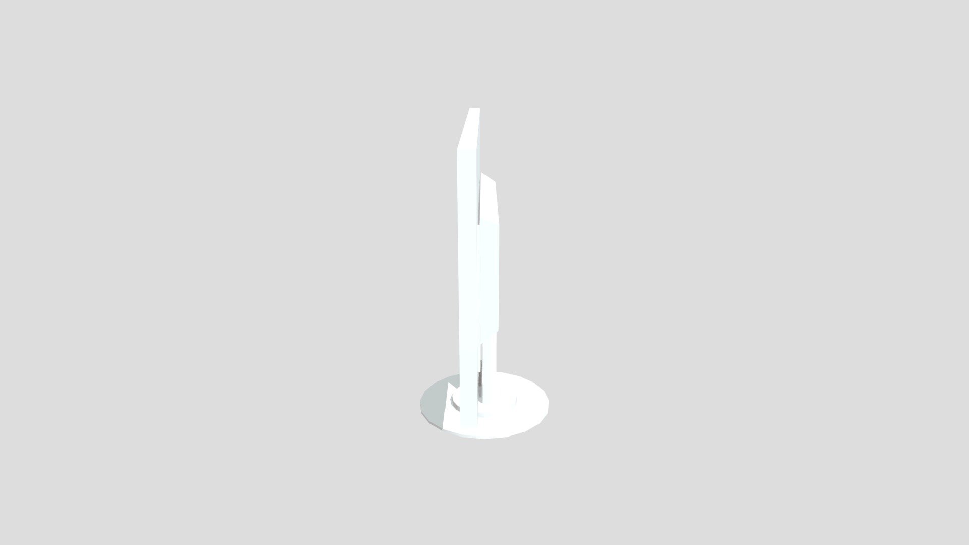 PC_MONITOR High poly model