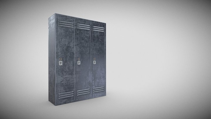 Locker 3D Model