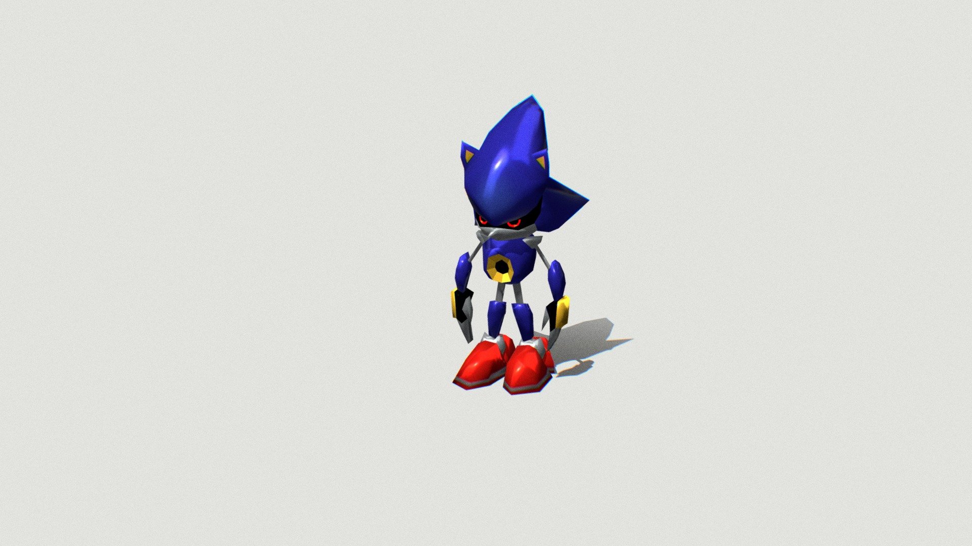 Download Metal Sonic Rocket Wallpaper