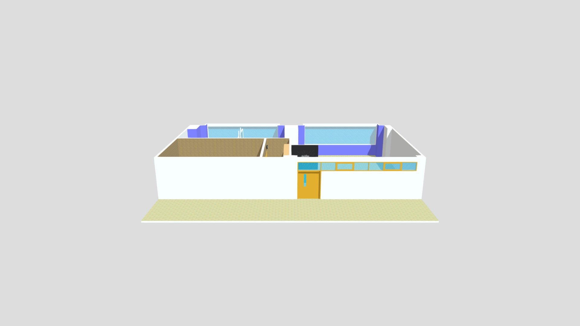RUANG KMI 204 - 3D model by bonnyasdesign [4cc351d] - Sketchfab