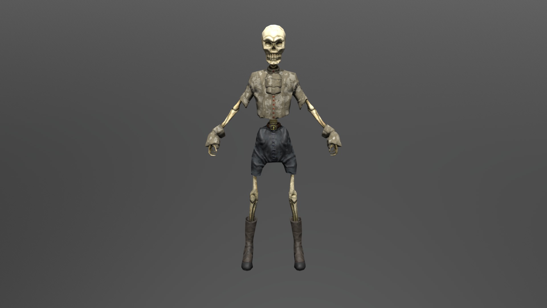 skeleton T-Pose - 3D model by Goskypido (@Goskypido) [4cc3602]