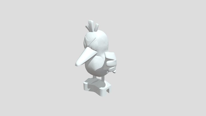 Farfetch'd Planter Attachment 3D Model