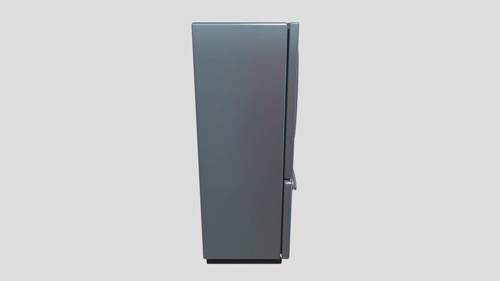 Smart Refrigerator 3D Model