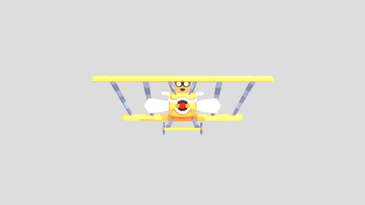 Dog Fighter 3D Model