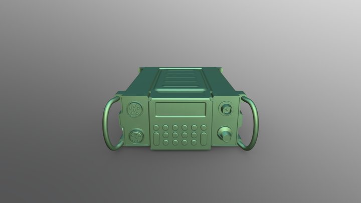 Radio LP 3D Model