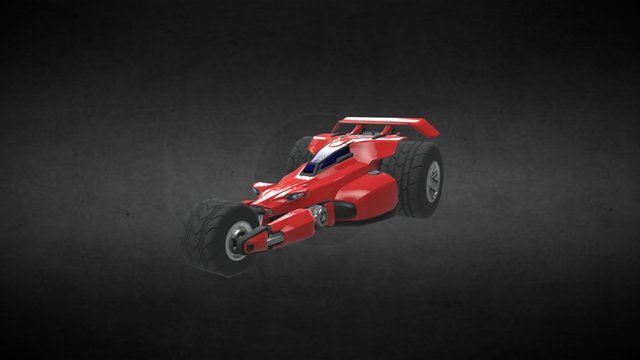 Barracuda Trike 3D Model