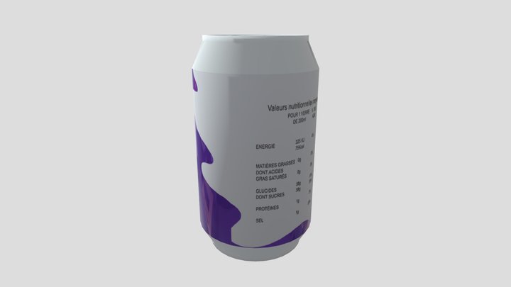 canette 3D Model