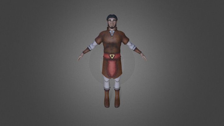 Avalon Mage 3D Model