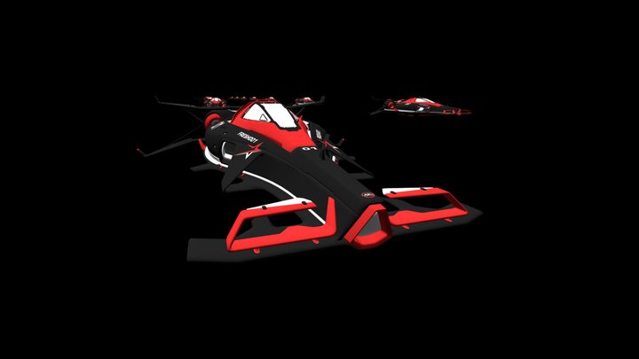 Crux Cup SEC 2955 - Grand Prix #2 Grid 3D Model