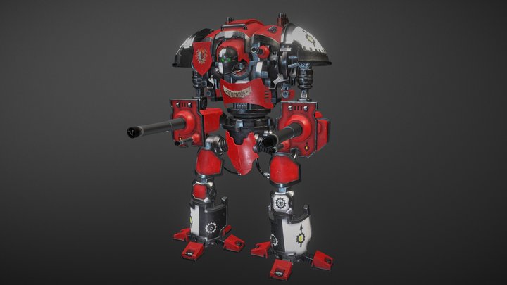 Imperial Knight - House Taranis 3D Model