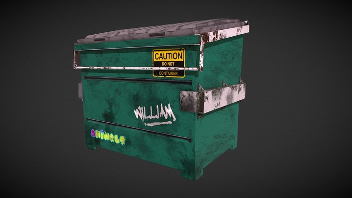Dumpster 3D Model