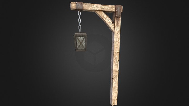 Lamp Post 3D Model
