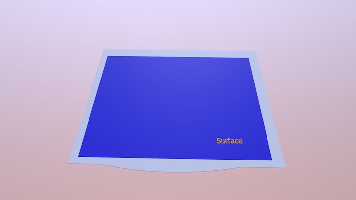 Surface 2 3D Model