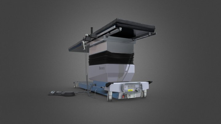 Biodex C-Arm Table 3D Model